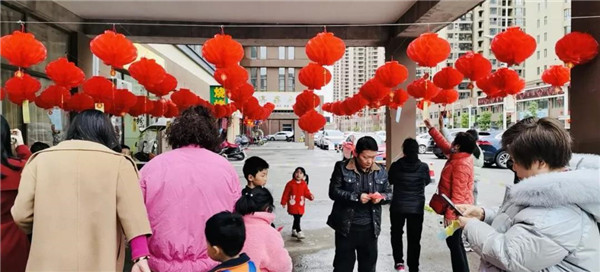 古鎮(zhèn)天御、古鎮(zhèn)景元開(kāi)展元宵節(jié)猜燈謎活動(dòng)