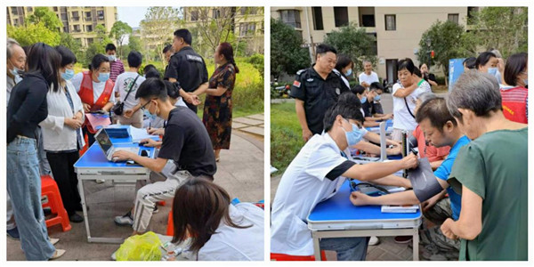 “三減三健，健康相伴”——古鎮(zhèn)公元開展愛心義診進(jìn)小區(qū)活動