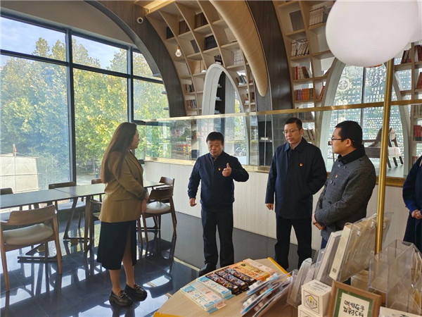 市國(guó)資委黨委書記、主任朱平生到市古鎮(zhèn)商旅文公司調(diào)研