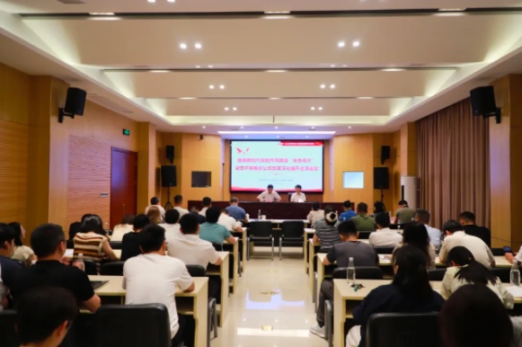 市古鎮(zhèn)投資公司黨委開展深入貫徹中央八項規(guī)定精神學習教育專題黨課