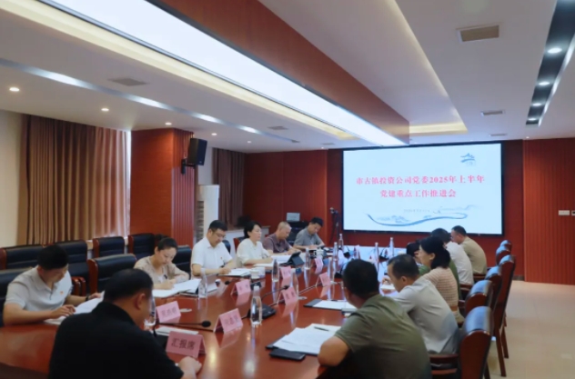 市古鎮(zhèn)投資公司召開(kāi)黨建重點(diǎn)工作推進(jìn)會(huì)